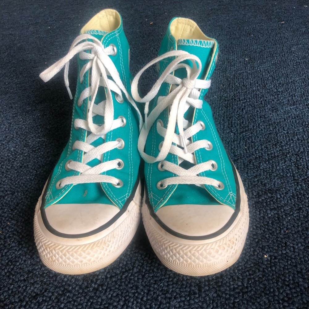 Blue Chuck Taylors